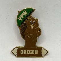 Oregon Beaver VFW Veterans Of Foreign Wars Patriotic Enamel Lapel Hat Pin - $153.73 MXN