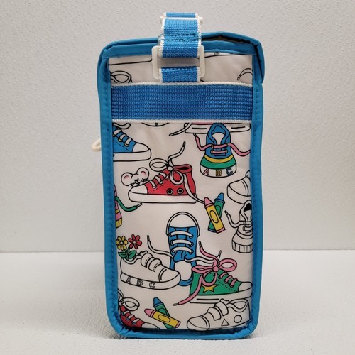 Vintage 1993 Cudlie Baby Diaper Bottle Bag Retro Bright Multicolor Sneakers Item image 8