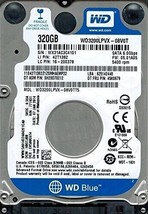 Western Digital WD3200LPVX Blue 320GB SATA 5400RPM 2.5 Hard Drive - $87.29