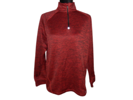 Tek Gear Women Jacket Size Zip S Dry Drytek  small Sport Long Black Red - $9.79