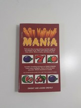 Slot Machine Mania By Dwight and Louise Crevelt 1989  paperback - £4.59 GBP