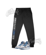 CUTE Sweatpants for 1 Mid True Blue Cement Shadow Grey 3 Low High Dunk A... - £42.36 GBP