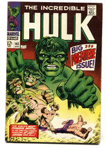 Incredible Hulk #102--1967 First Issue Key Silver-age Marvel comic book fn - £372.18 GBP