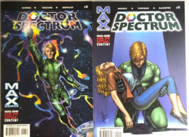 DOCTOR SPECTRUM run of (2) issues #5 &amp; #6 (2005) Marvel Max Comics FINE+ - £11.86 GBP