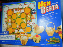 Hen Berta Board Game--Wooden Parts-Complete - $35.00