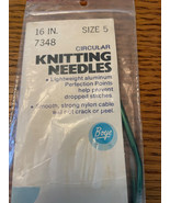 Boye Aluminum Circular Knitting Needles 16&quot; US 7 - $5.58 CAD