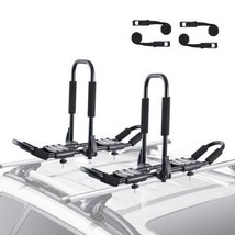 Kayak Roof Rack 1 Pair J-Bar, Soft Roof Rack, Top Mount Tie Down, Carrier fo... - $82.81