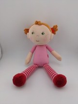 Haba Snug Up Roya Doll Red Head Freckles Rag Cloth Light Skin Green Eye ... - $159.37 MXN