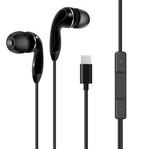 [Pack Of 2] Reiko IN-EAR Headphones With Mic For Ios In Black - £23.68 GBP