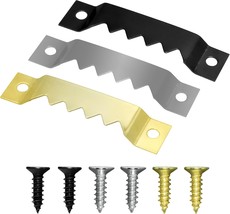 Large Sawtooth Picture Frame Hangers with Screws 30 Pack Supports 50 Ibs  - $289.68 MXN