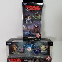DUNGEONS &amp; DRAGONS Die Cast Figurines Miniatures Jada Elf Cleric Human R... - £15.46 GBP