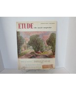 VTG AUGUST 1950 ETUDE MUSIC MAGAZINE THEODORE PRESSER CO PA ADS MUSIC - $5.38 CAD