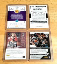 D&#39;angelo Russell Lakers Lot (4) ROOKIES/ Hoops RC/ Rated Rookie/ SLAM/ Prizm - £13.94 GBP