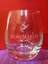 Remy Martin Stemless Etched Glass Wine Glass - $9.99