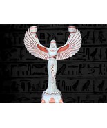 Isis Goddess Handmade Statue large, Isis with Open Wings Isis Egyptian S... - $3,654.75 MXN