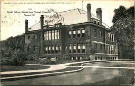 Model School Illinois State Normal University Normal IL 1910 DB Postcard - £10.45 GBP