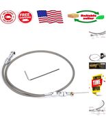 Customizable 36&quot; Braided Throttle Cable for 97-07 Chevy LS1 Performance ... - $47.54 CAD
