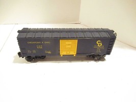 Lionel 9706 Chesapeake &amp; Ohio BOXCAR- 0/027- EXC.- No Box - B6R - $15.87