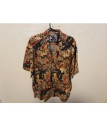 TOES ON THE NOSE VINTAGE SHIRT GAUGUIN TAHITIAN PRINT SZ XL - €77,97 EUR