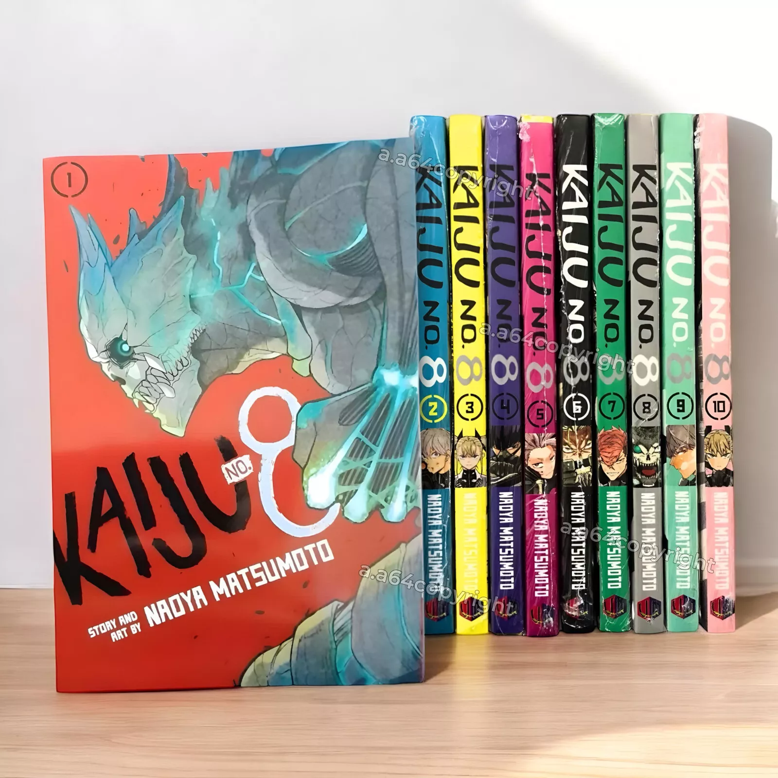 Kaiju No.8 Manga Vol 1-10 Complete Set English Comic Naoya Matsumoto + DHL - $135.90