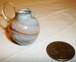Charming Studio Swirl Glass Miniature Pitcher Dollhouse - £9.22 GBP