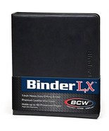 2 BCW Black Premium 1 Inch Heavy Duty LX Binders - Collector Album D Ring - £39.22 GBP