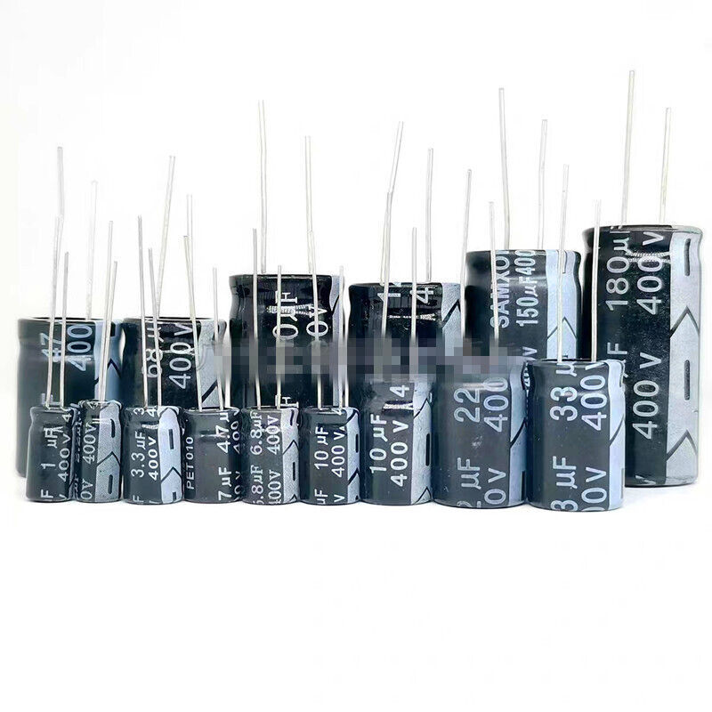 1 2.2 3.3 4.7 6.8 8.2 10-180uF 400V Electrolytic Radial Lead Capacitors(... - $2.73+