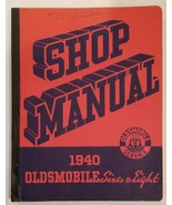 1940 Oldsmobile Shop Manual Original Near Mint Condition - $76.00