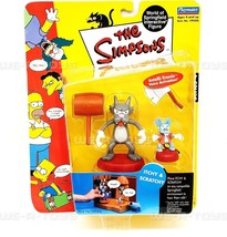 The Simpsons - Itchy &amp; Scratchy Wave 4 World Of Springfield Interactive 2001 Nib - £25.69 GBP