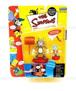 THE SIMPSONS - ITCHY &amp; SCRATCHY WAVE 4 WORLD OF SPRINGFIELD INTERACTIVE ... - £25.74 GBP