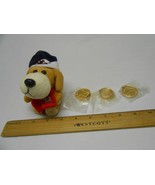 3 gold coin Zales Yankeestadium keychains &amp; St. Louis Cardinals MLB Dog ... - £14.85 GBP