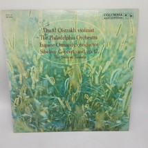 Oistrakh Ormandy Sibelius Violin Concerto 6 Eye Columbia ML 157 Near Min... - £14.75 GBP