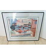 ANGELA TROTTA THOMAS THE BEST OF AMERICA ENGINE FIRE CO.54  Lionel Train... - $194.20 CAD