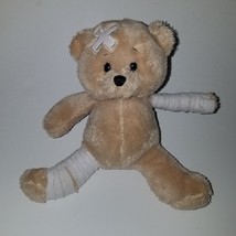 GANZ Hospital Bear Patient Tan Teddy Bear Plush 6&quot; Stuffed Animal Doctor... - £9.38 GBP