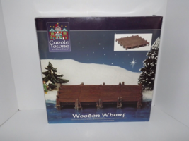 Carole Towne Collection Wooden Wharf 12¾&quot; x 12¾&quot; x 2&quot; Excellent Used Condition # - £38.94 GBP