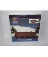Carole Towne Collection Wooden Wharf 12¾&quot; x 12¾&quot; x 2&quot; Excellent Used Con... - £38.65 GBP