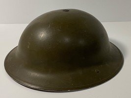 Wwii, Canadian, Mk.I, G.S.W. 1941 Brodie Helmet, w/LINER And Original Chinstrap - $185.00