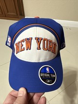 Mens New York Knicks Stretch Flex Fit Cap Hat Reebok One Size NEW - $19.79