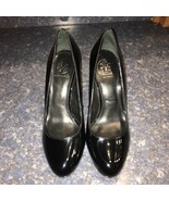 Tory Burch Black Patent Leather Platform Heels, Style# F12 52, Women Siz... - £77.84 GBP