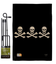 Christopher Condent&#39;s Burlap - Impressions Decorative Metal Garden Pole Flag Set - £27.15 GBP