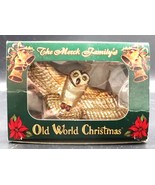 Merck Family's Old World Christmas Glass-Blown Barn Spotted Owl Ornament - $367.66 MXN Merck Family's Old World Christmas Glass-Blown Barn Spotted Owl Ornament - $367.66 MXN