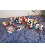 Peanuts Charlie Brown Snoopy Figures Toys Figurines Mixed Lot BK McDonal... - $752.48 MXN
