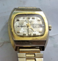 Vintage Bolivia Mechanical Swiss 360 Electra Manual Wind Men&#39;s Watch Run... - $37.21