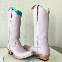 Lane EMMA JANE Womens Cowboy Boots Size 6.5 Purple Western Cowgirl Mid C... - $173.25