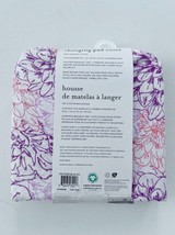 An item in the Baby category: Burt's Bees Baby Changing Pad Cover 100% Organic Cotton Floral 16" x 32"