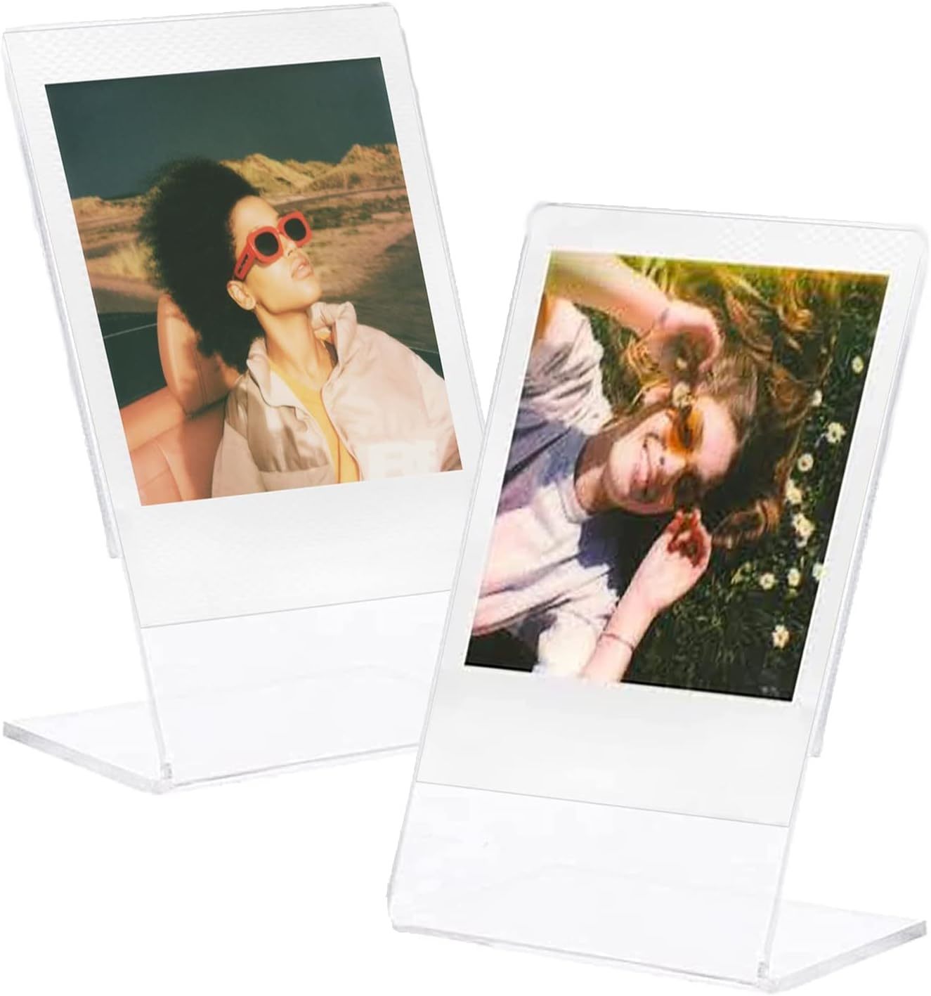 Primary image for Ngaantyun Clear Plastic Polaroid Picture Frames, 2 Pcs\., For Polaroid Go