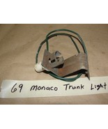 OEM 69 Dodge Monaco MOPAR VINTAGE TRUNK LIGHT WIRE HARNESS MOUNTING BRACKET - $70.61 CAD