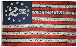 3X5 Betsy Ross Second 2Nd Amendment Usa 13 Star 100D Poly Nylon Flag Nra... - £14.37 GBP