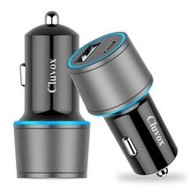 35W Usb C Car Charger, 2 Pack Fast Charging Automobile Charger Compatible For Ip - £14.99 GBP