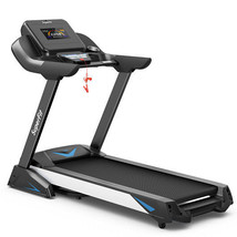 4.75 HP Treadmill with APP and Auto Incline for Home and Apartment-Black - $1,763.49